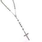 925 Sterling Silver Italian Rosary 8mm 30 