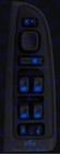 03-06 Blue Led Lighting Upgrade Kit For Your Gm Window Switches Trucks And Suv s