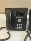 Lot Of 2 Avaya 9611g Ip Desk Phones W  Base Stand