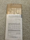 1950   s Vintage Butterick  Sewing Pattern Day Cocktail Evening Dress Uncut Sz12
