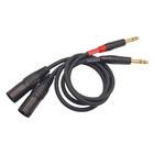 2-pack Xlr To 1 4  Trs Stereo Adapter  6 35mm Stereo To Xlr Male Adapter- 2 Feet