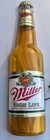 Vintage Miller High Life Half Bottle Bar Sign 30 x8  1990 Man Cave 