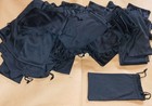 Bulk Lot Of 50 Black Micro Fiber Sunglasses Eyeglass   Carrying Pouch Case Bag
