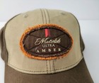 Vintage New Rare Treeline Brand Michelob Ultra Amber Brown Tan One Size Hat
