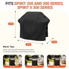 7106 Heavy Duty Weber Grill Cover 52  Waterproof Spirit Ii 300 E310 E315 Cover
