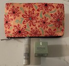 Clinique 3 Pc Gift Set Makeup Bag With Smart Clinical Repair   Repair Serum New 