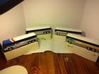 4 Vintage 10  Jimson Bus Coin Banks - Lot Of 4  Greyhound  W boxes