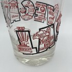 Las Vegas Vintage 1977 Cocktail Glasses Retro Hotel Designs Souvenier Set Of 2