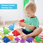 Numbers Matching Game 10 Pcs 123 Counting Dinosaur Toy Montessori Learning To   