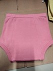 Sloomb Sustainablebabyish Knit Wool Diaper Cover Ups S3 3  Yrs 35-46 Lb Pink