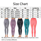 Women Seamless Leggings Waisted Push Up Trousers Fitness Yoga Pants Breathable 