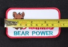Hamm s Bear Power Old School Beer Collectors Sew On Hat Patch Nos