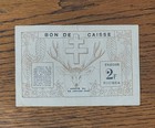 New Caledonia  Noumea  2 Francs 1943 Banknote  Used  See Pictures 