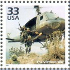 Vietnam War Veterans Memorial 1980  Vietnam Military War 1960 - 33 Cent Mnh