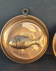 Vtg Old Dutch Int Kitchen Copper Jello Molds Chicken Cow Fish French Style 5 5 8