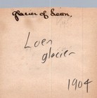Antique Norway 1904 Loen Glacier Western Rare Original Photo
