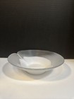 Jiri Suhajek White Crytalex Novy Bor Czech Art Glass Bowl