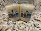 Yankee Candle 4 Shea Butter   Cedarwood     Votives   Glass Holder Gift Set New