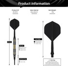 Darts Plastic Tip - Professional Soft Tip Darts Set 18 Grams With Carr