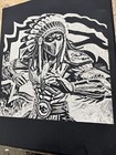 Kansas City Chiefs Laser Engraved Canvas Wall Art 11 x14 