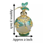 New Dragonfly Vintage-style Perfume Bottle 25ml In Emerald Green