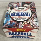 1981 Topps Empty Display Baseball Wax Box - No Packs  4c