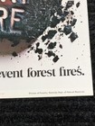 Vintage 1968 Smokey Bear Forest Service Please Be Careful With Fire Poster Usa S