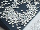 2mm Cubic Zirconia  Loose Round Zircon  Faceted Zirconia  Sparkling Clear