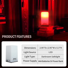 Darkroom Portable 635nm Red Safe Light Led Safelight Lamp B w Film Processing