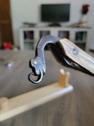Awesome  Pre-civil War Stag Handle Snake Head Bowie Knife