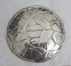 Vintage Tiffany   Co Sterling Silver Cabbage Or Lettuce Leaf Dish
