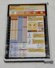 Nursing Edition Clipboard Folding Metal Reference Clipboard Teal Tri-fold