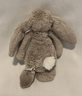Jellycat London Small Beige Bashful Bunny 8  Stuffed Plush Animal
