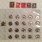  15  Roosevelt  5  Mercury Dime Estate 1944-1964 Ch-gem Bu Unc 90  Silver  Bonus