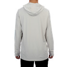 G  Loomis Long Sleeve Hooded Performance Tee Color - Gray Size - Md  gteesunl   