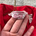 Vintage 1970s 1980s Bsa Boy Scout Red Zip Jacket Dacron Cotton Medium Long