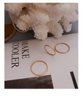 1mm Thin Plain Silver Gold Plated Stainless Steel Wedding Ring Band Size 3-10