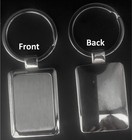 Customized Personalized 1-sided Laser Engraved Key Chains Free Shipping Usa