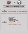  pre-order  Katseye Official Light Stick strap 6card bag tracking Code Fanlight