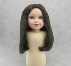 Dark Brown Bob Wig For American Girl 18   Doll Custom Hair