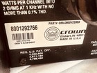 Crown Macro-tech 3600vz Amp  Edison Plug W pip-clp Card - Pin 3 Hot - 2766