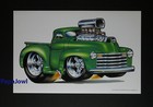 4 Chevrolet Pickup Trucks Muscle Machines Poster Prints Art Rohan Day 11  By 17 