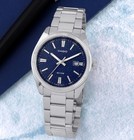 Casio Mtp-1302da-2a1 Men s Blue Dial Stainless Steel Analog Watch 50m