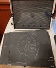 1978 Lite Brite Bundle Lot With Pegs  Letter Pegs  Unused Sheets  disney 