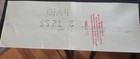 Rod Serling Twilight Zone Autograph Cancelled Check 1972