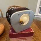 Vintage Johnson Manual Crank Card Shuffler - Original Box Included