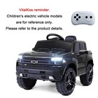 2 4g Bluetooth Remote Control For Kids Powered Ride On Car  Black