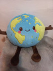 Kawaii Earth Plush Toy Cute Planet Space Soft Stuffed Doll Pillow Kids Gift 20cm