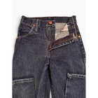 Wrangler Cowboy Cut Slim Fit Jeans Dark Wash Indigo 13mwspi 26x34 Kids Western