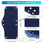 6 12-pack Washable Hard Hat Sweatband Liner  Reusable Snap Sweat Band